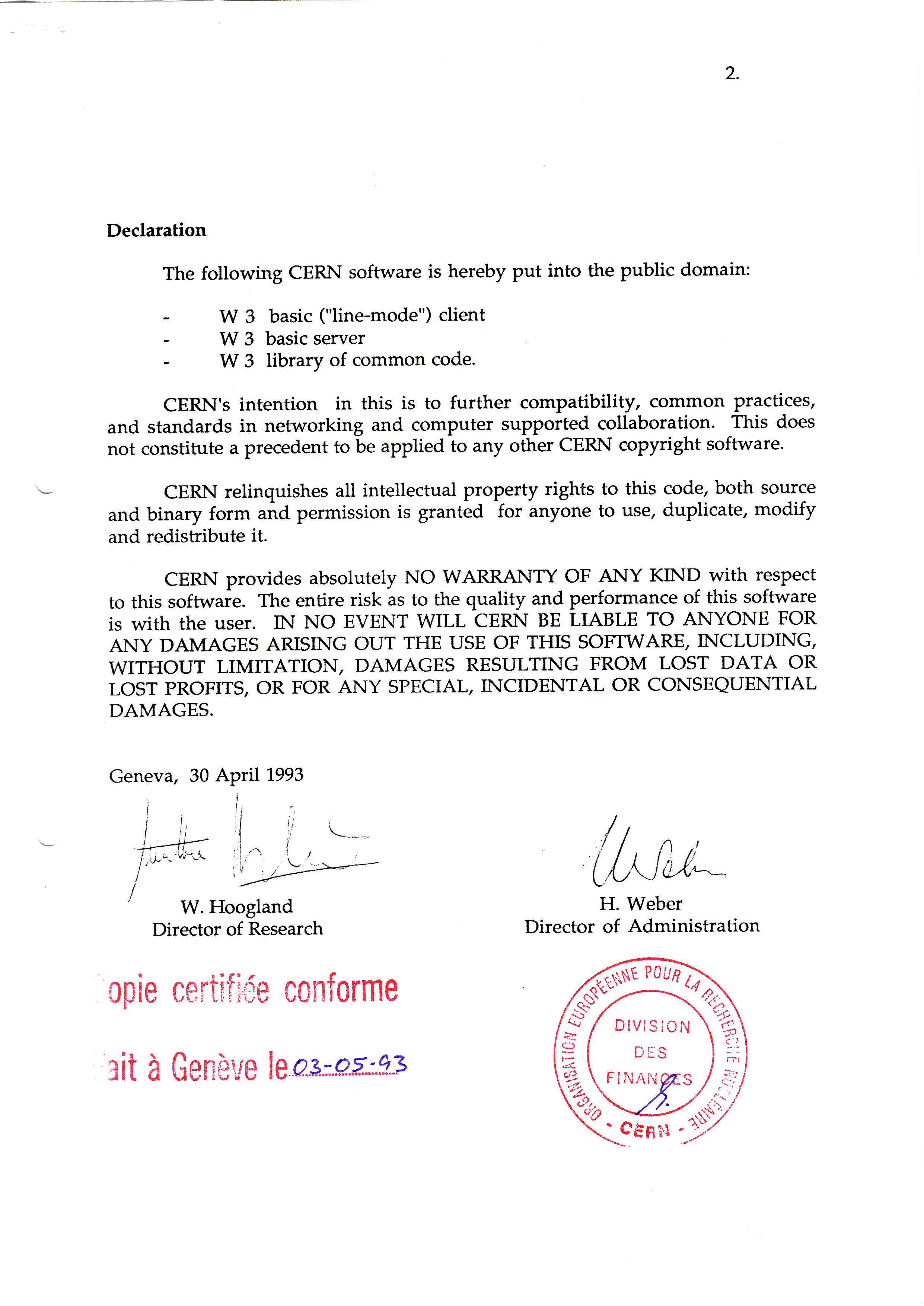 CERN-documentul-atestare-infiintare-internet-30-aprilie-1993-2